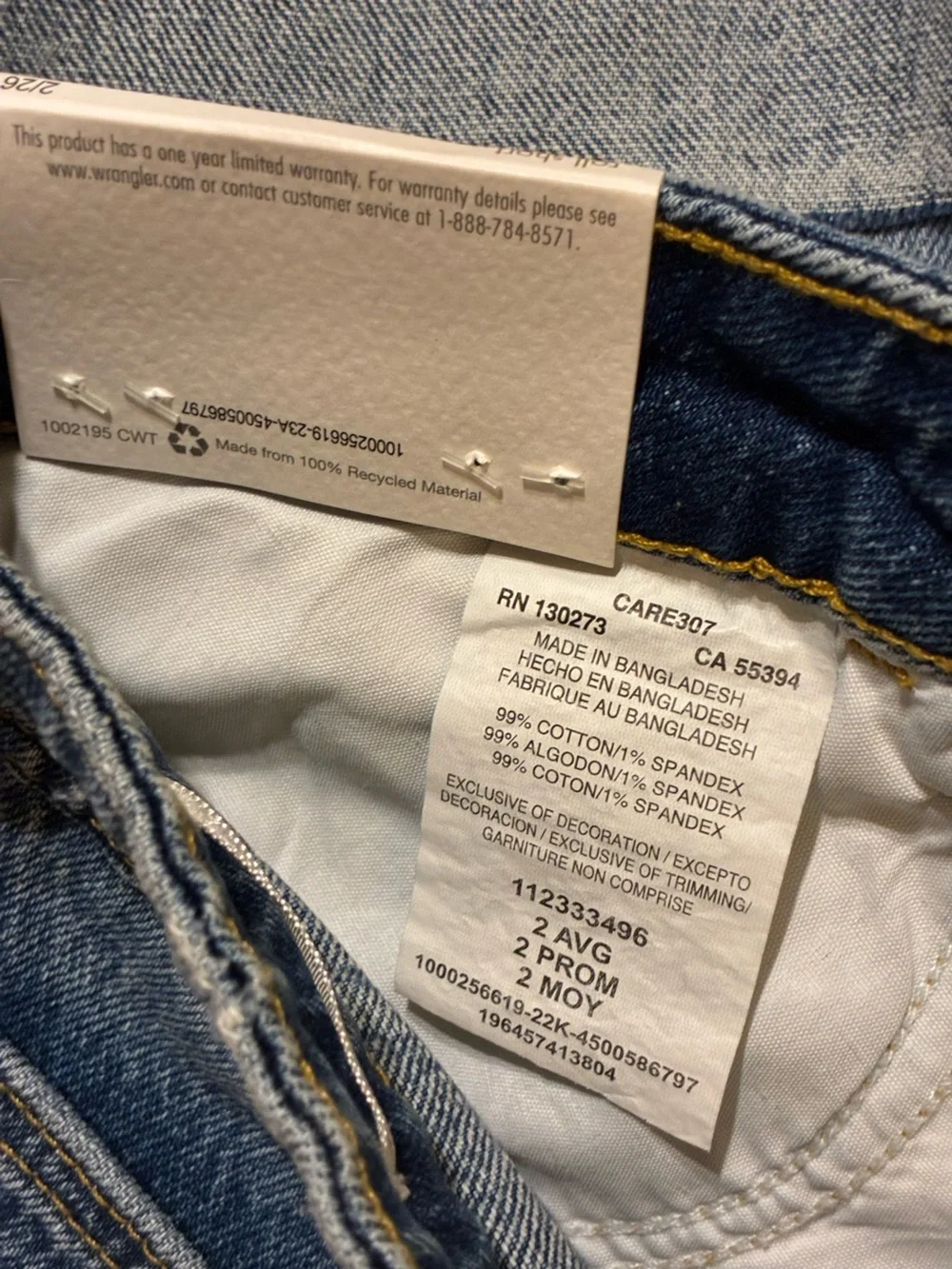Wrangler Denim Shorts